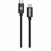 Cable Kanex Lightning a USB-C Durabraid  1.2 m - Negro Mate           