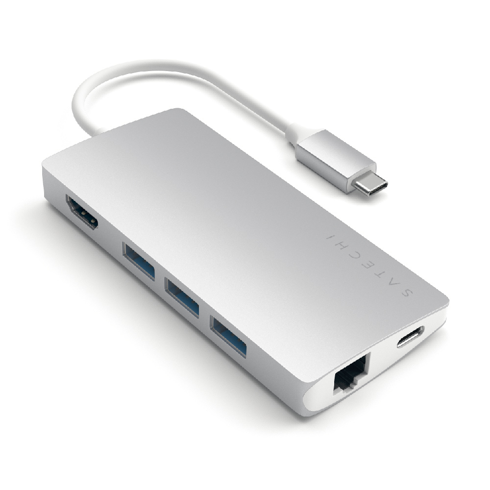Tomamos uno de nuestros adaptadores Tipo-C favoritos de los más vendidos y lo hicimos aún mejor. Presentamos nuestro último Satechi Aluminum Multi-Port Adapter V2, con todos los periféricos que le encantaron en el modelo anterior pero con varios cambios para garantizar una conexión consistente y una transferencia de datos estable. Actualizamos la ranura de la tarjeta Micro SD y refinamos nuestro diseño de aluminio, por lo que ahora es más fácil que nunca agregar puertos de expansión a su MacBook / MacBook Pro. Disponible en dos colores modernos, espacio gris y plata.