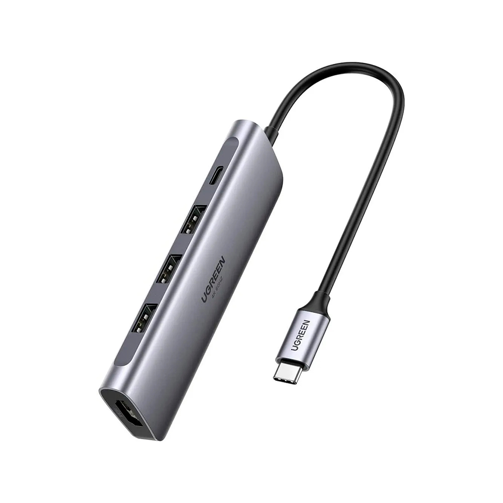hada ligado falta Comprar Adaptador Ugreen 70495 USB-C 5 en 1 Gris | MacStore Online