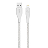 Cable Belkin DuraTek, Lightning a USB-A 3m, Blanco                    