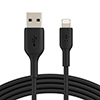 Cable Belkin USB-A a Lightning, 1mts. Negro                           