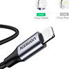 Cable Ugreen 60761 , USB-C a Lightning, 2mts, Negro                   