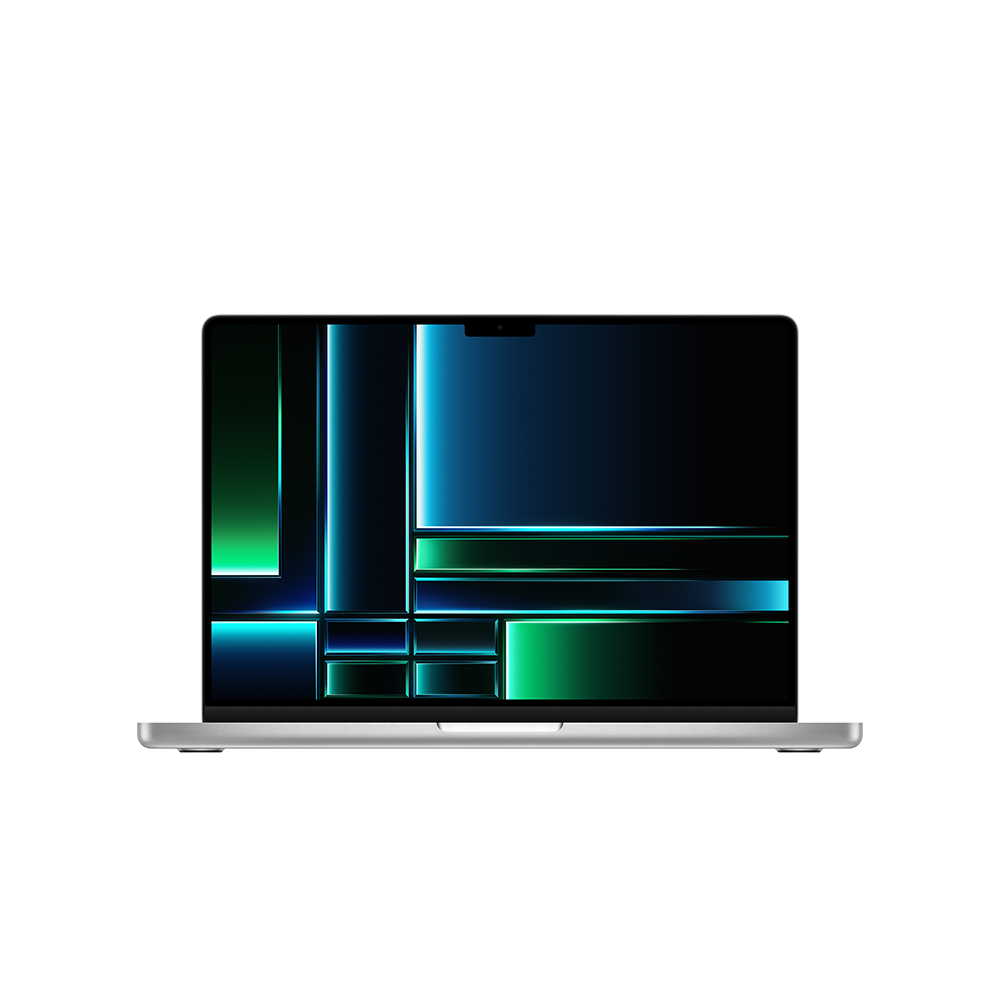 La MacBook Pro estrena una potencia y una eficiencia sin precedentes de la mano de los chips M2 Pro y M2 Max. Tiene un rendimiento fuera de serie, incluso cuando no está conectada a la corriente. Una batería que te acompaña por más tiempo. Una espectacular pantalla Liquid Retina XDR. Y todos los puertos que necesitas. Esta laptop es tan pro que parece de otro planeta.