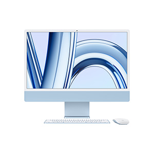 Compra iMac 24" MQRR3E/A Chip M3 CPU8 GPU10 8GB 512GB Azul
