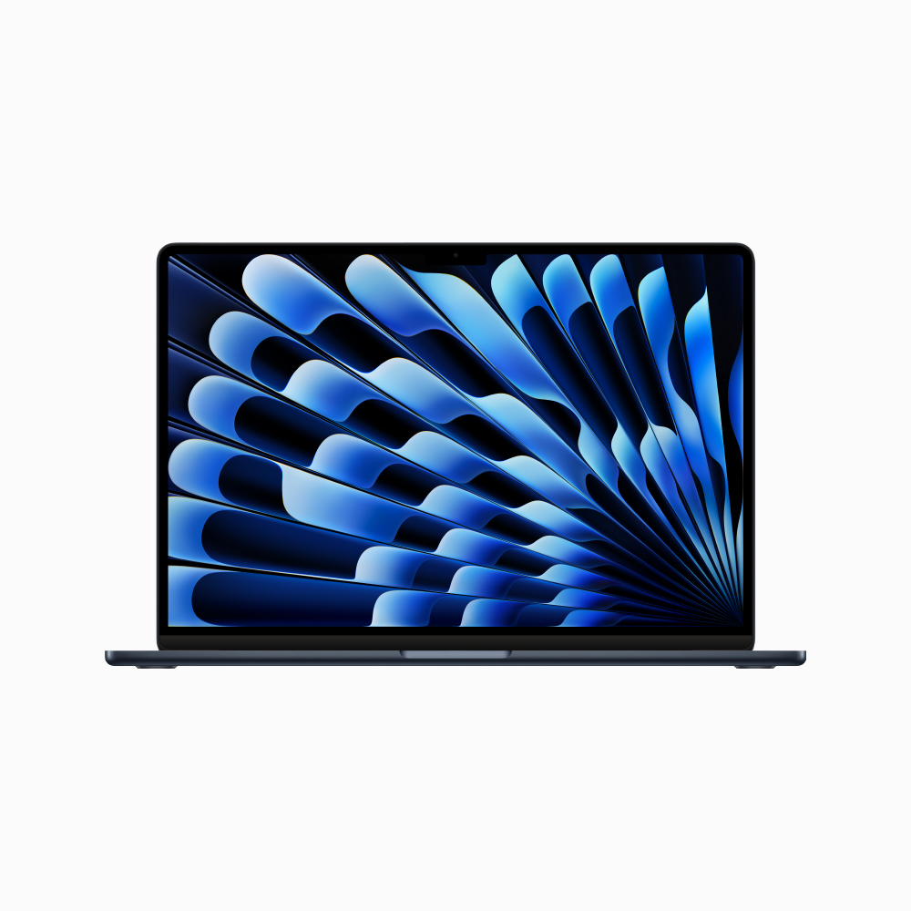 CTO MacBook Air 15" Z18T M2 8N/GPU 10N/ 16GbRAM/SSD 256Gb/Azul Me/ Esp. Procesador: (065-CF83) - Chip M2 de Apple con CPU de 8 núcleos, GPU de 10 núcleos y Neural Engine de 16 núcleos. Memoria: (065-CF85) - Memoria unificada de 16 GB. Almacenamiento: (065-CF87) - Almacenamiento SSD de 256 GB. Adaptador de corriente: (065-CF8D) - Adaptador de corriente compacto de 35 W con dos puertos USB-C. TrackPad: (065-CF94) - Cámara FaceTime HD de 1080p. Thunderbolt: (065-CF95) - Dos puertos Thunderbolt/USB 4. Input: (065-CF96) - Puerto de carga MagSafe 3. Display: (065-CF97) - Pantalla Liquid Retina de 15.3 pulgadas con True Tone. Final Cut Pro: (065-CFDD) – Ninguno. Logic Pro: (065-CFDG) – Ninguno. Idioma del teclado: (LA065-CFD0) - Magic Keyboard retroiluminado con Touch ID - Español (América Latina). Accessory Kit: (E065-CFD4) - Kit de accesorios - Español