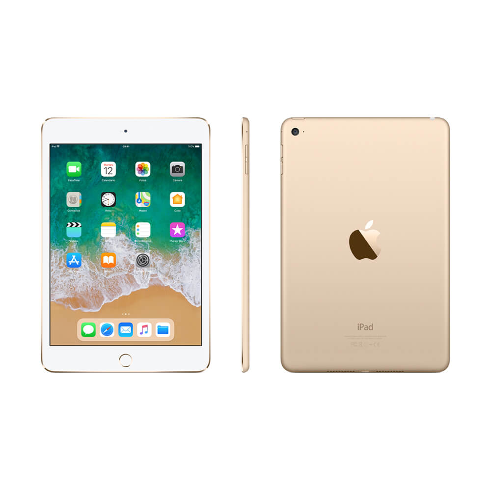 Que su tamaño no te confunda. El nuevo iPad mini 4 pone en tus manos un rendimiento y una potencia sin igual. Es más delgado y liviano que los anteriores, pero lo suficientemente poderoso para que puedas llevar tus ideas a otro nivel.
