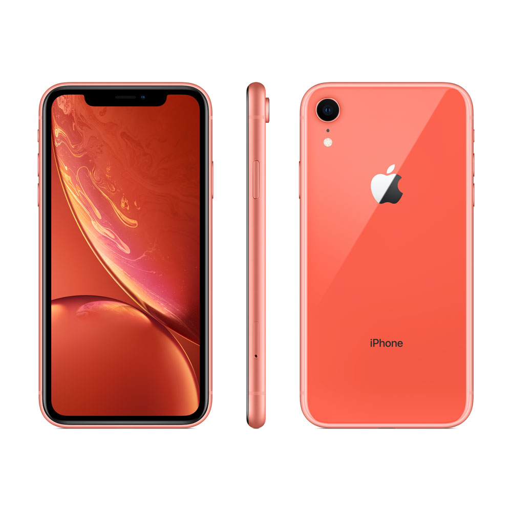 iPhone XR de 64 GB Coral.  Materiales extraordinarios. El vidrio más resistente usado en un smartphone hasta ahora. Resistencia al agua y al polvo. Y bordes de aluminio aeroespacial fabricados con precisión mecánica que combinan con el color de la parte trasera de vidrio. Pantalla Liquid Retina. La nueva pantalla LCD del iPhone XR ofrece la mayor precisión cromática de la industria. Su diseño revolucionario extiende la pantalla hasta las esquinas para que disfrutes colores más reales de borde a borde. Un sistema de cámara revolucionario. Un bokeh más sofisticado y hermosos fondos difuminados para lograr retratos asombrosos. Nuevo Control de Profundidad con el que puedes ajustar la profundidad de campo. La más alta calidad de video en un smartphone. Y mejores selfies en modo Retrato.