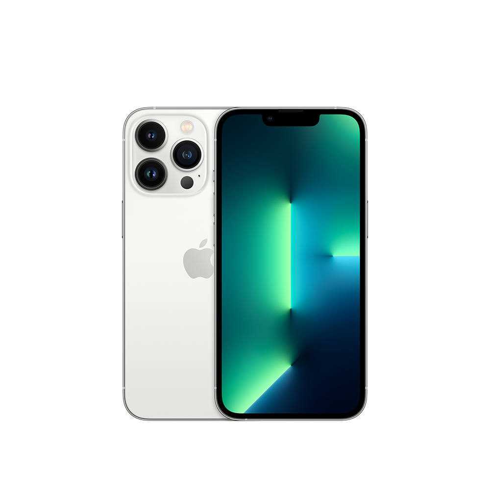 iPhone 13 Pro. El mayor avance en el sistema de cámaras Pro de Apple hasta ahora. Pantalla Super Retina XDR con ProMotion que brinda una respuesta más rápida y fluida. Chip A15 Bionic para un rendimiento fuera de serie. Diseño resistente y un gran salto en duración de batería.