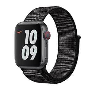 Correa Apple Loop Nike Sport Negra Para Caja De 38-40-41 mm