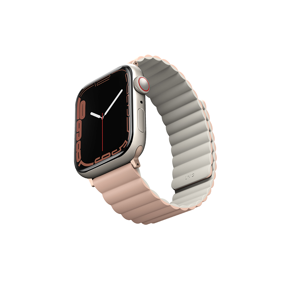 Correa Uniq Revix Apple Watch 38-40-41 mm Magnetica Rosa-Beige MacStore  Online