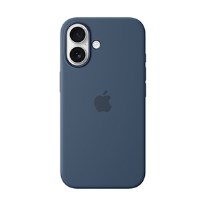 Compra Funda Apple iPhone 16 MagSafe Silicon Azul Denim