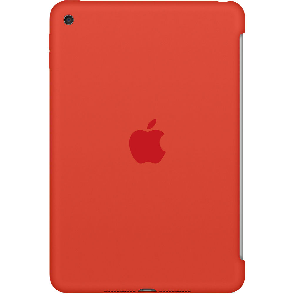 Funda Apple iPad Mini 4 Silicon Naranja                               