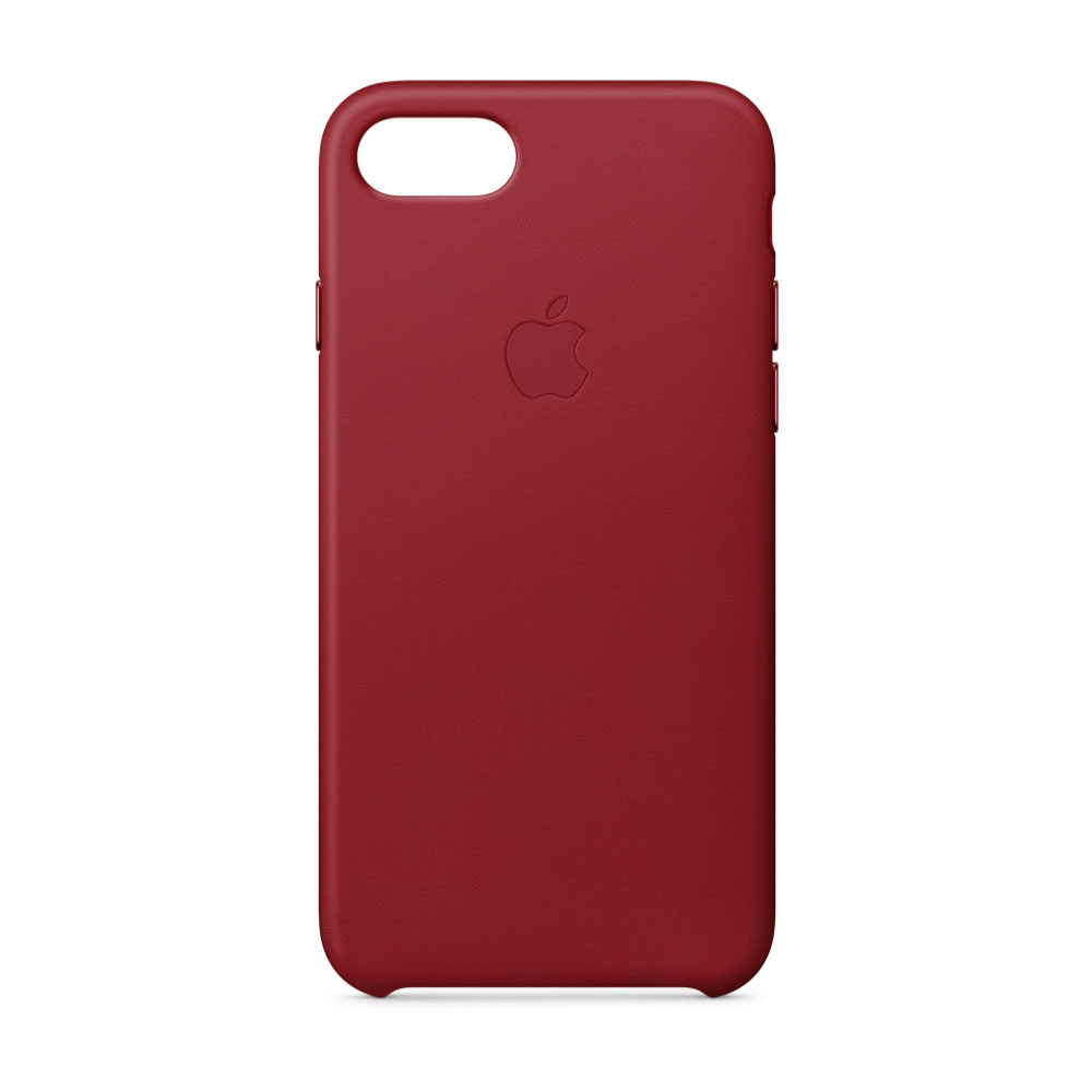 Funda Apple iPhone 7-8-SE Piel (PRODUCT)RED                           