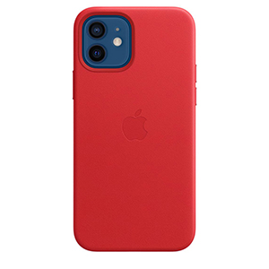Funda Apple iPhone 12-12 Pro MagSafe Piel (PRODUCT)RED