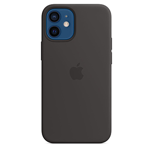 Funda Apple iPhone 12 Mini MagSafe Silicon Negra