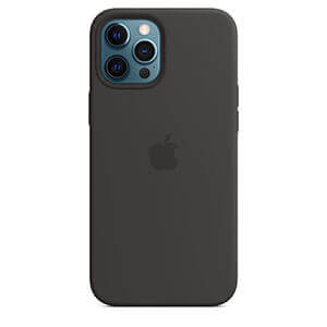 Funda Apple iPhone 12 Pro Max MagSafe Silicon Negra