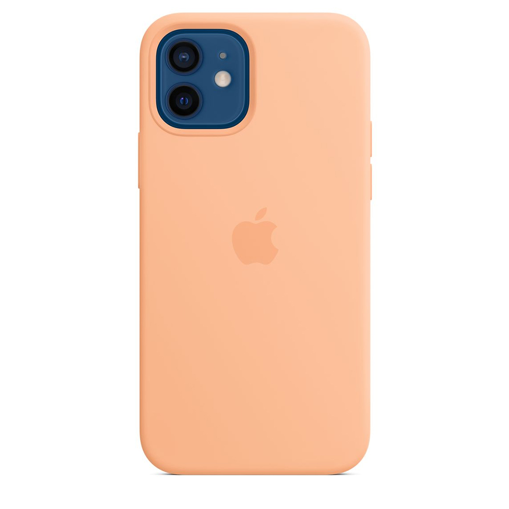 Funda Apple iPhone 12-12 Pro MagSafe Silicon Cantalupo                