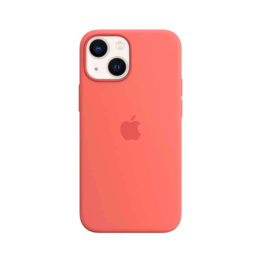 Funda Apple iPhone 13 Mini MagSafe Silicon Rosa Citrico               