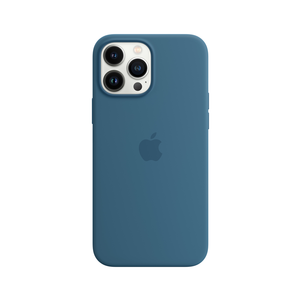Funda Apple iPhone 13 Pro Max MagSafe Silicon Azul Polar              