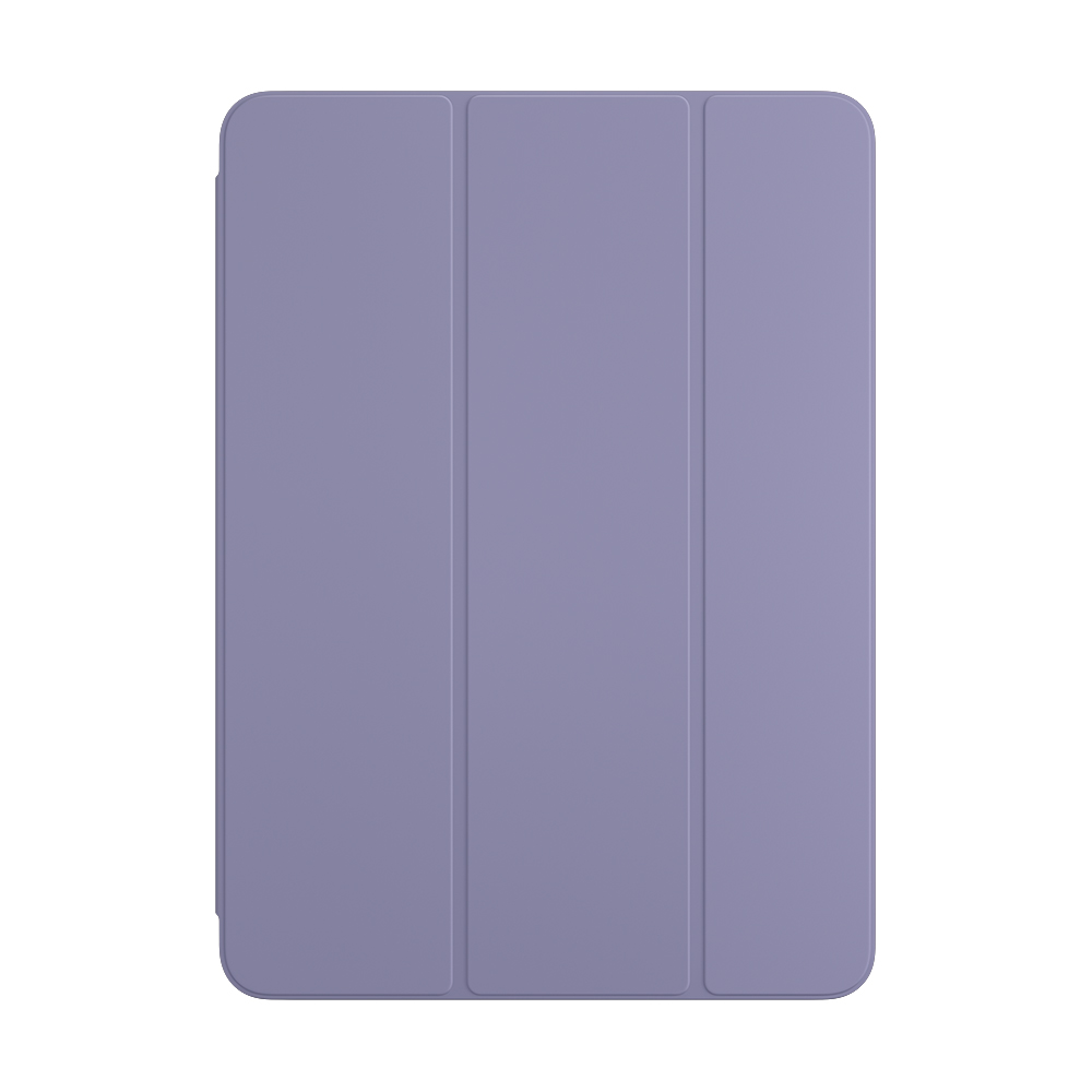 La funda Smart Folio para el iPad Air está compuesta por una sola pieza de poliuretano que lo protege por ambos lados. Esta funda activa el iPad cuando la abres y lo pone en reposo cuando la cierras. Puedes plegar fácilmente la funda Smart Folio en diferentes posiciones para crear una base que te permite leer, ver videos, escribir o hacer llamadas de FaceTime.