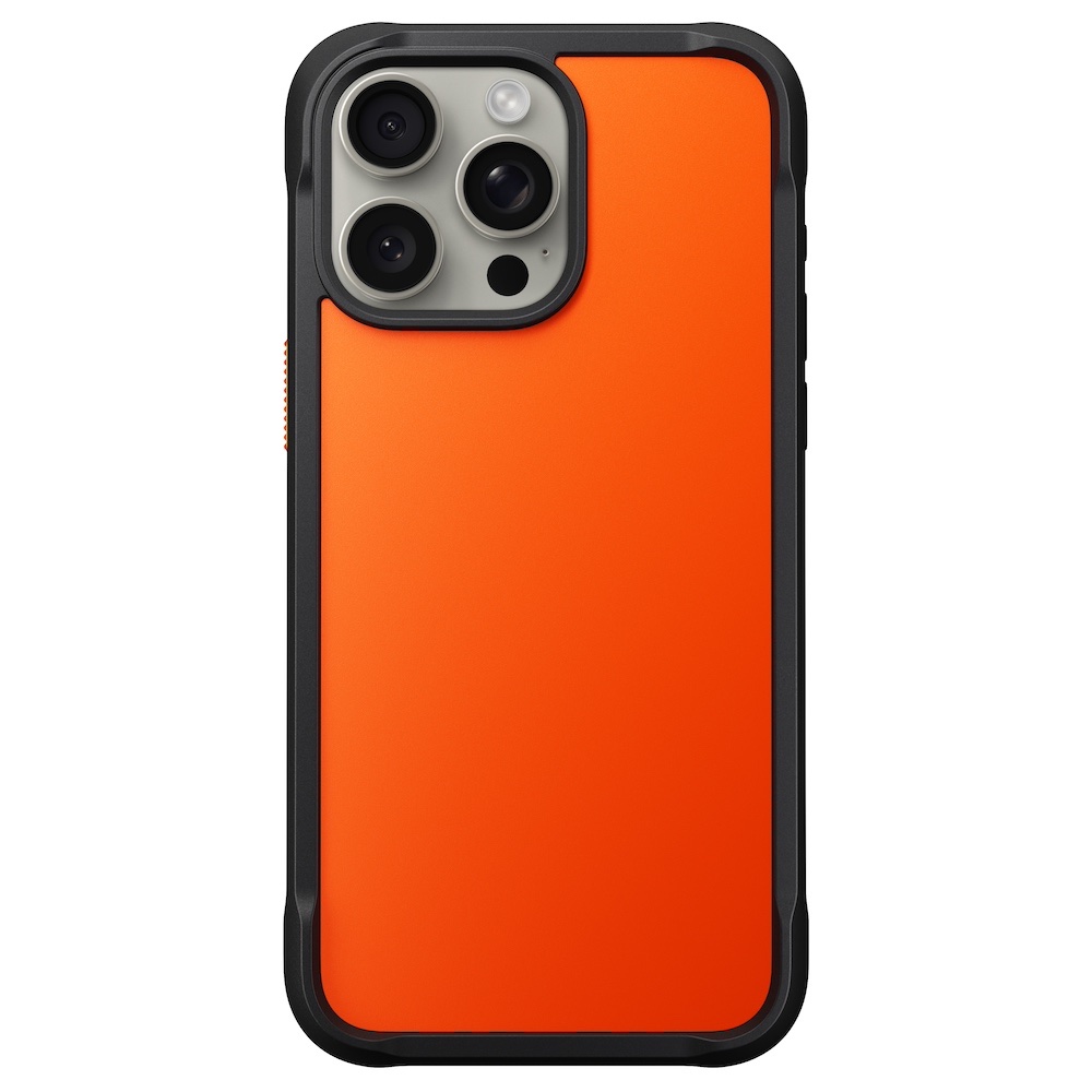 Sorprendentemente liviano en la mano, Rugged Case protege su iPhone desde todos los ángulos con un marco de policarbonato duradero y protectores de esquinas fortificados.
