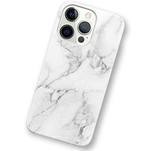 Funda Recover White Marble para iPhone 13 Pro Max Blanca              