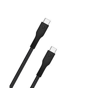 Cable Quikcell USB-C a USB-C, 1.8mts, Negro