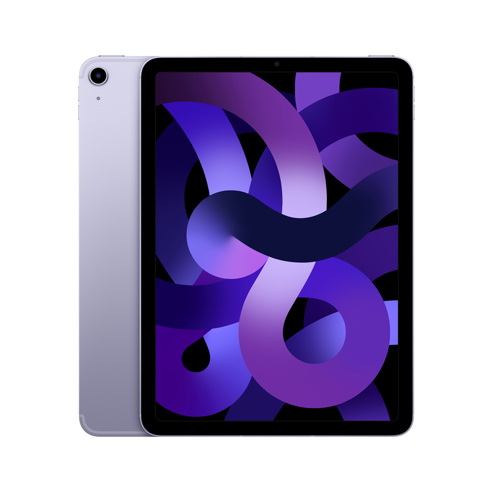 El iPad Air te sumerge de lleno en todo lo que haces. La pantalla Liquid Retina de 10.9 pulgadas viene con tecnologías avanzadas como True Tone, amplia gama de colores P3 y revestimiento antirreflejo para que leas, trabajes y veas tus pelis favoritas como nunca. Como Touch ID está integrado en el botón superior del iPad, puedes usar tu huella digital para desbloquearlo, iniciar sesión en apps y pagar de forma segura con Apple Pay. Además, el iPad Air viene en cinco colores increíbles para que elijas el que mejor va contigo.