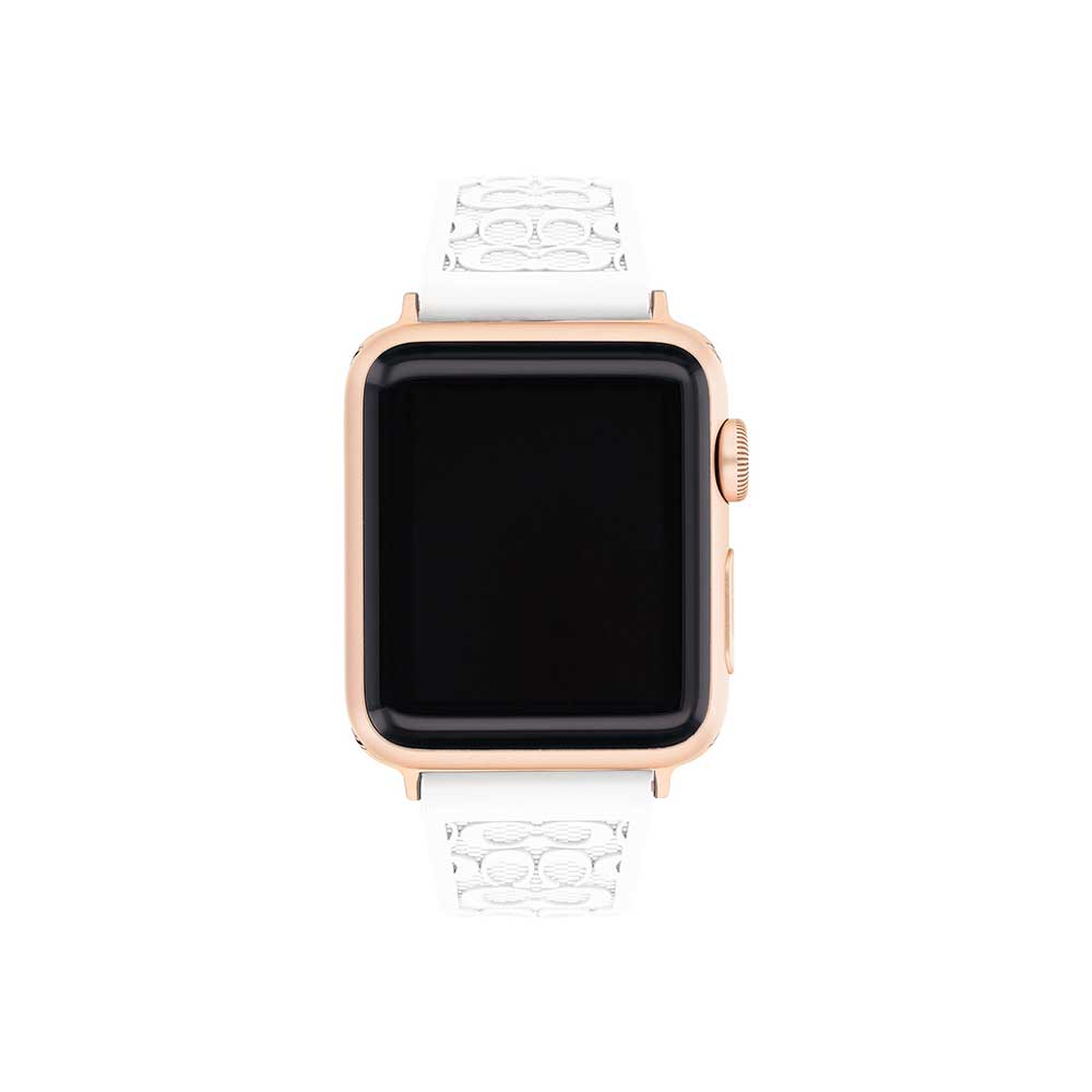 Comprar Correa Coach 14700041 Apple Watch 384041 mm Silicon Blanco