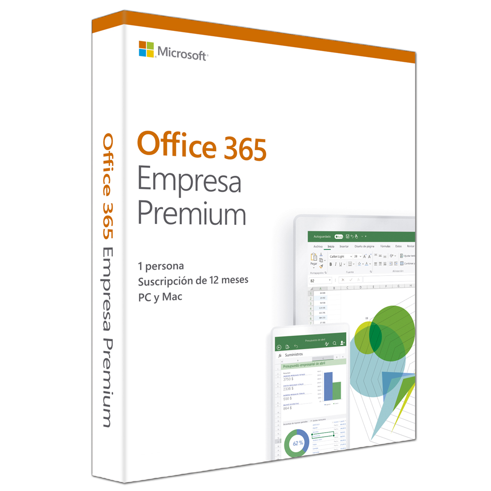 Office 365 Business Premium se convierte en Microsoft 365 Business. Incluye las aplicaciones premium de Office, almacenamiento en la nube, seguridad avanzada y mucho mas, todo en una sola suscripción.